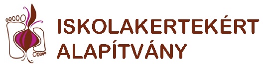 Logo Iskolakertekért Alapítvány (Foundation for School Gardens)