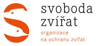 Logo and name of the Czech animal protection organization 'Freedom of Animals' (Svoboda zvířat).