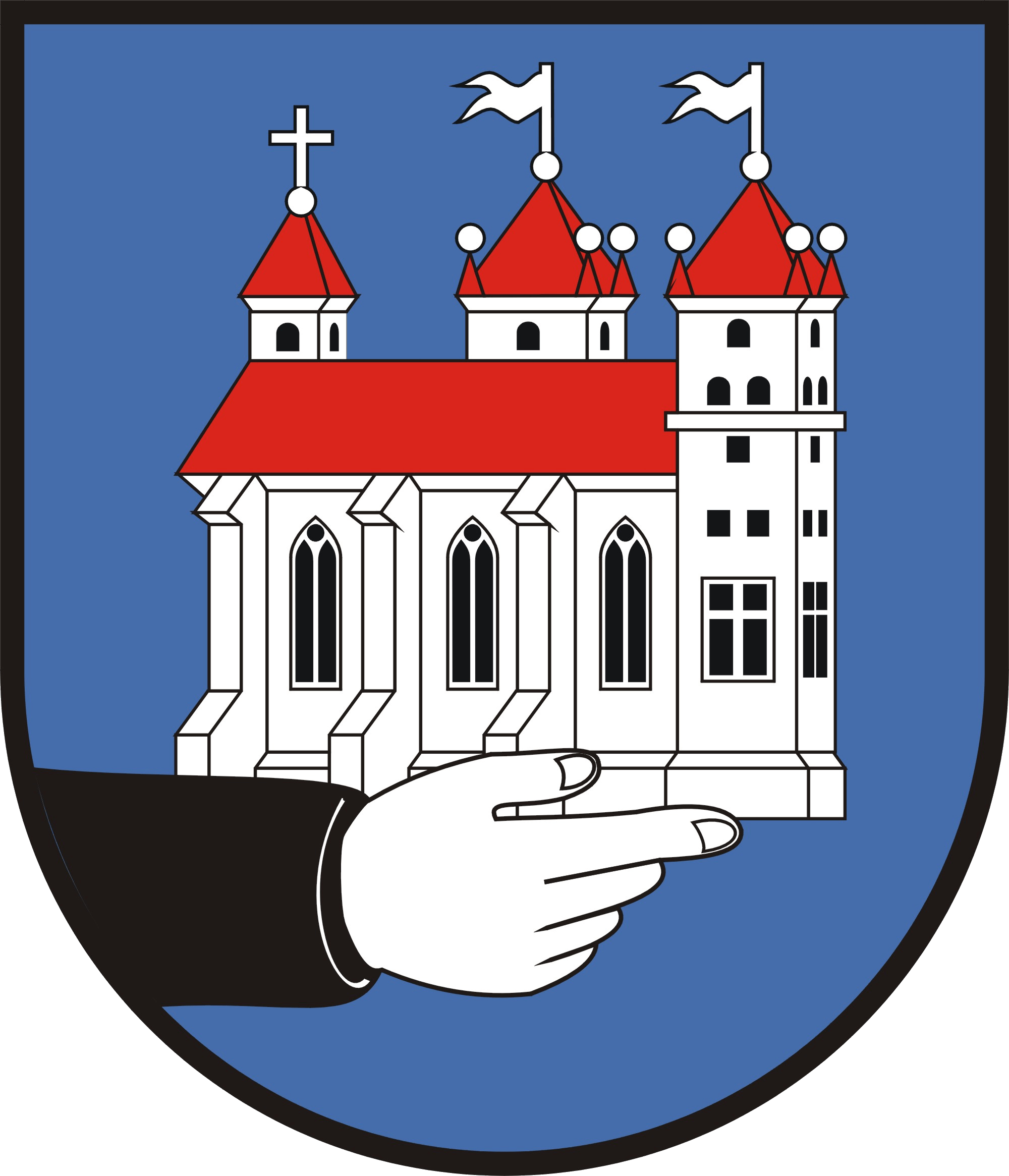 Coat of arms of the Town of Spišské Podhradie