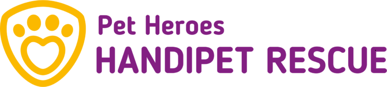 Logo of the organization Pet Heroes HANDIPET RESCUE