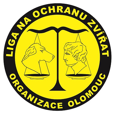 Logo of an organization dealing with animal protection in Olomouc.