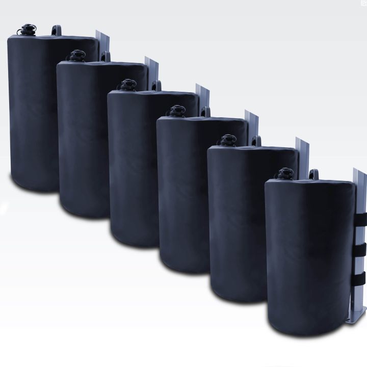 Water Cylinder Weights Set for Tent (Set of 6 pcs)
