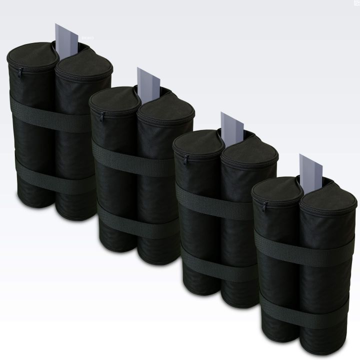 Set of 4 sand weights for anchoring a party tent